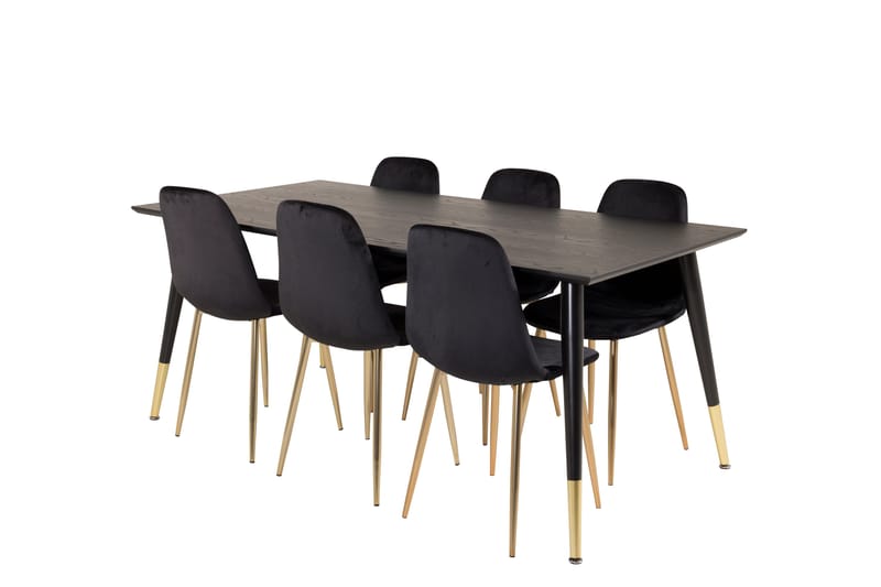 Daicy Spisegruppe 180 cm + 6 stk Pontus Spisestoler