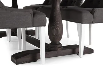 Dijon Spisegruppe 200 cm med 6 Viktoria Stoler - 6 Ophelia Stoler - Møbler - Bord - Spisegruppe