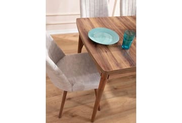Extendable Dining Table & Chairs Set (7 Pieces) Homitis - Møbler - Bord - Spisegruppe