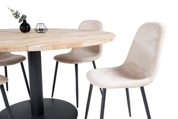 Ezra Spisegruppe 198 cm med 4 Pontus Stoler - Møbler - Bord - Spisegruppe