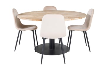 Ezra Spisegruppe 198 cm med 4 Pontus Stoler - Møbler - Bord - Spisegruppe