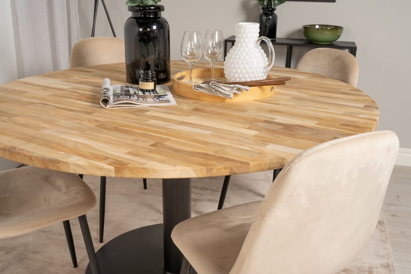 Ezra Spisegruppe 198 cm med 4 Pontus Stoler - Møbler - Bord - Spisegruppe