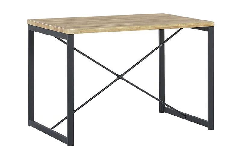 Flixton Spisegruppe 110 cm Inkl. 2 stoler + benk - Lysebrun/Svart - Møbler - Bord - Spisegruppe