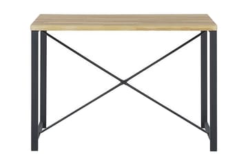 Flixton Spisegruppe 110 cm Inkl. 2 stoler + benk - Lysebrun/Svart - Møbler - Bord - Spisegruppe