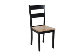 Georgia Spisegruppe 90 cm - Svart - Møbler - Bord - Spisegruppe