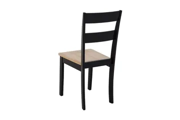 Georgia Spisegruppe 90 cm - Svart - Møbler - Bord - Spisegruppe