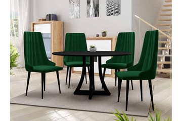 Hollan Spisegruppe Grønn - Møbler - Bord - Spisegruppe