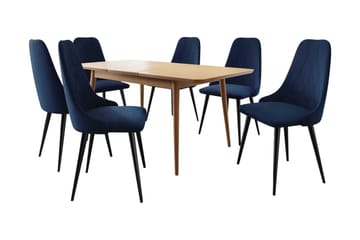 Ingram Spisegruppe Blå - Møbler - Bord - Spisegruppe