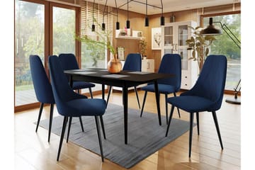 Ingram Spisegruppe Blå - Møbler - Bord - Spisegruppe