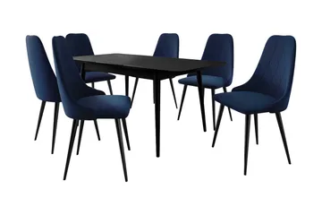 Ingram Spisegruppe Blå - Møbler - Bord - Spisegruppe