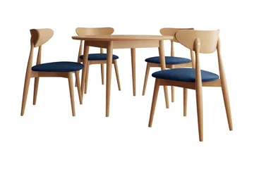 Ingram Spisegruppe Blå - Møbler - Bord - Spisegruppe