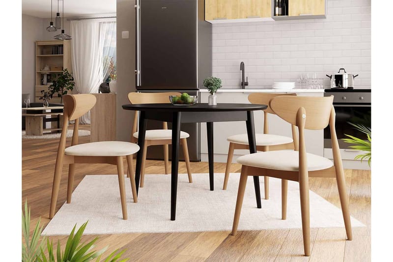 Ingram Spisegruppe Rosa - Møbler - Bord - Spisegruppe