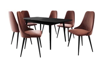Ingram Spisegruppe Rosa - Møbler - Bord - Spisegruppe