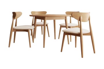 Ingram Spisegruppe Rosa - Møbler - Bord - Spisegruppe