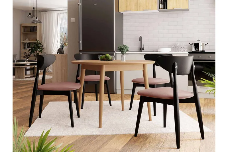 Ingram Spisegruppe Rosa - Møbler - Bord - Spisegruppe