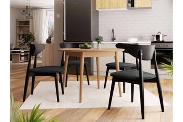 Ingram Spisegruppe Svart - Møbler - Bord - Spisegruppe