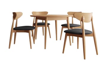 Ingram Spisegruppe Svart - Møbler - Bord - Spisegruppe