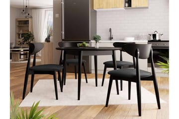 Ingram Spisegruppe Svart - Møbler - Bord - Spisegruppe