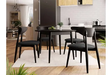 Ingram Spisegruppe Svart - Møbler - Bord - Spisegruppe