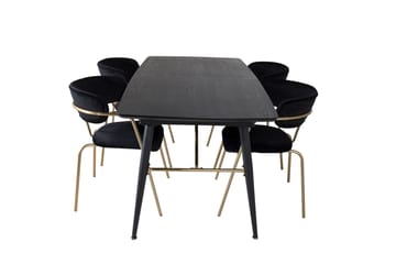 Irunea Spisegruppe 180 cm + 4 stk Arcarazo Spisestoler - Møbler - Bord - Spisegruppe