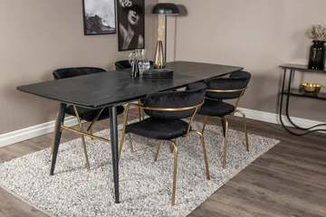 Irunea Spisegruppe 180 cm + 4 stk Arcarazo Spisestoler - Møbler - Bord - Spisegruppe