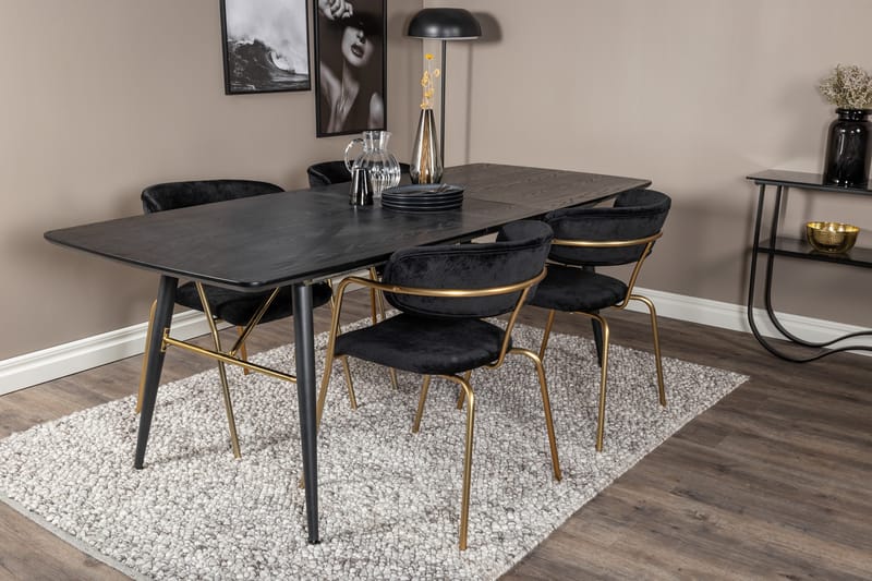 Irunea Spisegruppe 180 cm + 4 stk Arcarazo Spisestoler - Møbler - Bord - Spisegruppe