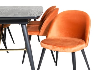 Irunea Spisegruppe 180 cm + 6 Valeri Spisestoler - Møbler - Bord - Spisegruppe
