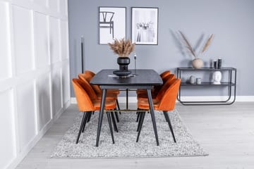 Irunea Spisegruppe 180 cm + 6 Valeri Spisestoler - Møbler - Bord - Spisegruppe