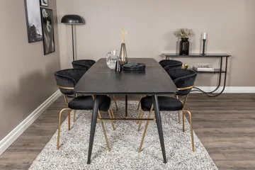 Irunea Spisegruppe 180 cm + 4 stk Arcarazo Spisestoler - Møbler - Bord - Spisegruppe
