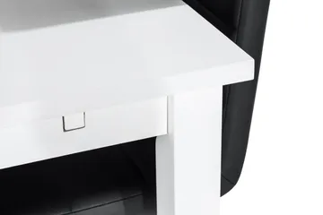 Jasmin med 6 Cibus Stoler - Hvit/Svart - Møbler - Bord - Spisegruppe