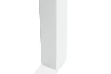 Jasmin Spisegruppe 180 + 6 Stoler Uttrekkbart spisebord - Hvit / Svart - Møbler - Bord - Spisegruppe