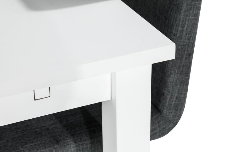 Jasmin Spisegruppe med 6 Cibus Stoler - Hvit/Grå - Møbler - Bord - Spisegruppe