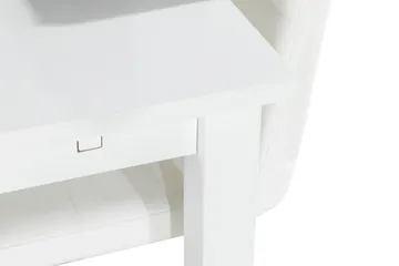 Jasmin Spisegruppe med 6 Cibus Stoler - Hvit/PU/Krom - Møbler - Bord - Spisegruppe