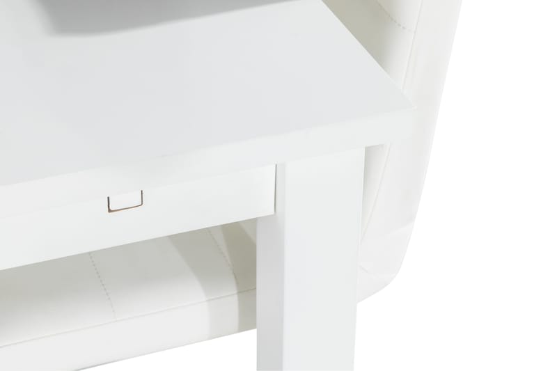 Jasmin Spisegruppe med 6 Cibus Stoler - Hvit/PU/Krom - Møbler - Bord - Spisegruppe