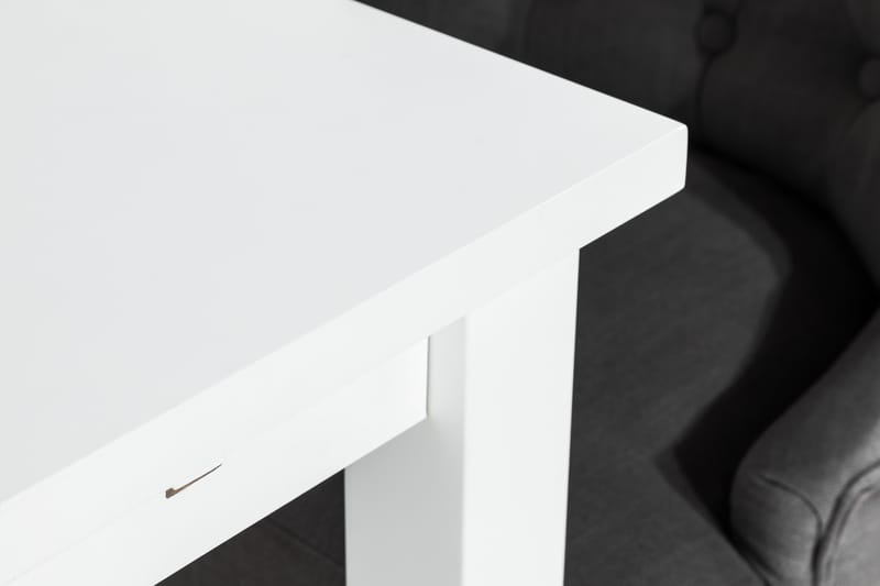 Jasmin Spisegruppe med 6 Viktoria Stoler - Hvit/Grå - Møbler - Bord - Spisegruppe