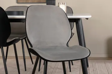 Jimmy spisebord med 4 Emma Spisestol - Møbler - Bord - Spisegruppe