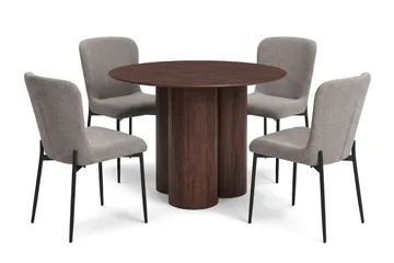 110 cm - Mørk brun
