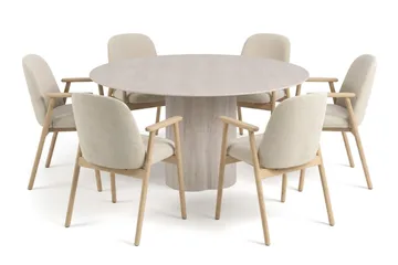 150 cm - Mørk brun