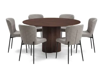 150 cm - Mørk brun
