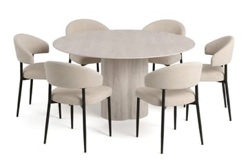 Beige/svart - Brun