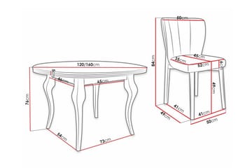 Kendale Spisegruppe - Møbler - Bord - Spisegruppe