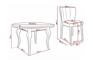 Kendale Spisegruppe - Møbler - Bord - Spisegruppe