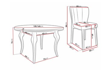 Kendale Spisegruppe - Møbler - Bord - Spisegruppe