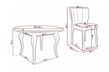 Kendale Spisegruppe - Møbler - Bord - Spisegruppe