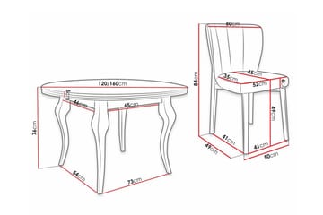 Kendale Spisegruppe - Møbler - Bord - Spisegruppe