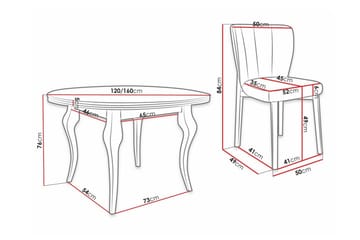 Kendale Spisegruppe - Møbler - Bord - Spisegruppe