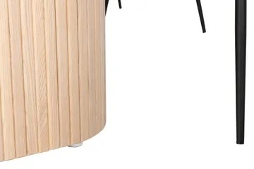 Kopparbo Spisegruppe 200 cm inkl. 6 Broddhult Stoler - Hvit/Svart - Møbler - Bord - Spisegruppe