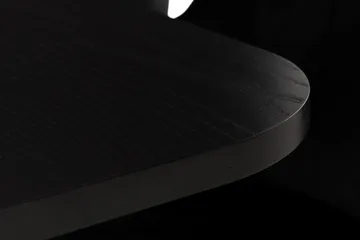 Kopparbo Spisegruppe 200 cm Rektangulært bord inkl. 6 Broddhult Stoler - Svart / Ribbede Ben - Møbler - Bord - Spisegruppe