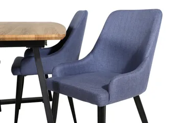 Leah Forlengningsbar bord med 4 Ridones Spisestoler - Møbler - Bord - Spisegruppe