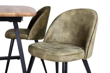 Leah Forlengningsbar bord med 4 Sedavi Spisestoler - Møbler - Bord - Spisegruppe